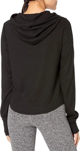 Vista 2 de NIA Sudadera con capucha de manga larga para mujer