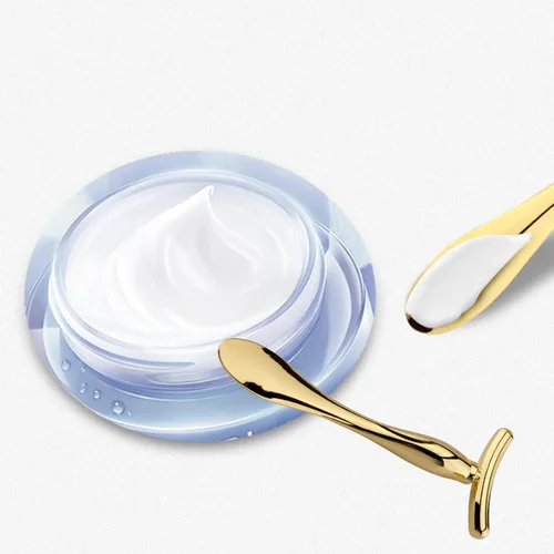 Vista 3 de BetterJonny Varita aplicadora de crema de ojos de metal, 3 unidades, cuchara de cosméticos, masajeador facial para niñas y mujeres, masajeador