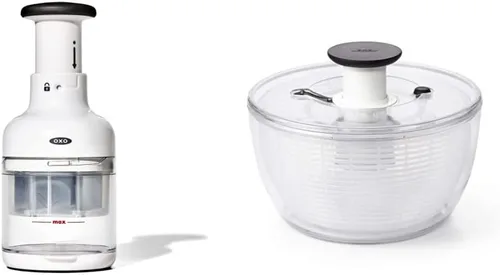Vista 10 de OXO Good Grips - Picador de verduras + juego de tazas medidoras en ángulo de 3 piezas