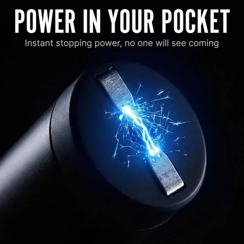 Vista 3 de Streetwise Pain Pen 25,000,000 voltios Pistola paralizante para autoprotección - Lápiz táctico paralizante para mujeres y hombres, recargable por