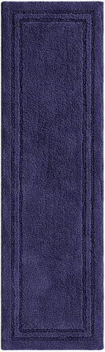 Vista 14 de Superior Cotton Washable Bath Rug, Non Slip Runner, 1 Piece Set, Black Absorbent Combed Cotton Bath Rug Runner or Rug Set, Bathroom Vanity or