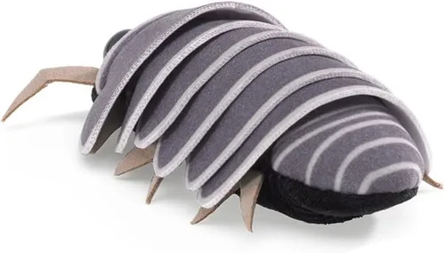 Vista 6 de Folkmanis - Marioneta de dedo mini Roly Poly, gris