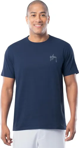 Vista 45 de Guy Harvey Camiseta de manga corta Threadcycled para hombre