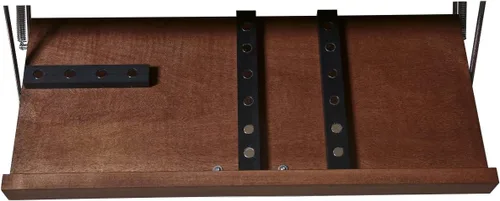 Vista 16 de Estante de almacenamiento de cuchillos Drop Block para debajo del gabinete - Pequeño, Negro Negro/Ébano