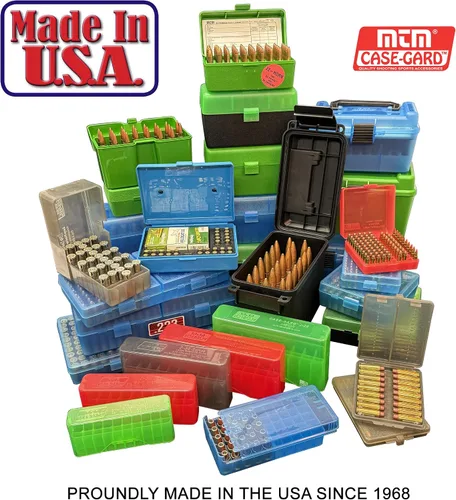 Vista 8 de MTM Caja de munición Deluxe 100 cartuchos con asa 22-250 a 458 Win