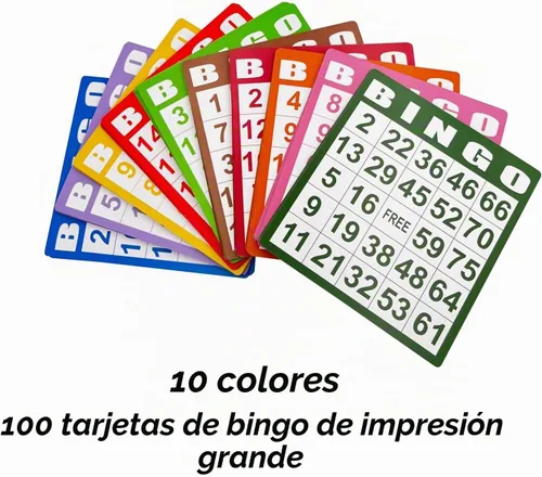 Vista 4 de JUNWRROW Juego de bingo de lujo con jaula de bingo de metal dorado antiguo, 1000 chips, 100 tarjetas de bingo, 75 bolas de llamada, tablero maestro