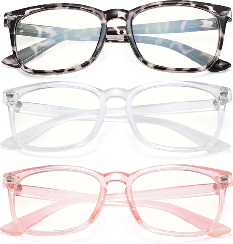 Vista 19 de AZorb 2Pack Gafas de Bloqueo de Luz Azul para Niños - TR90 Gafas de Pantalla de Computadora Irrompibles para Niños y Niñas