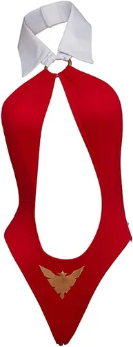 Vista 9 de Traje de bikini de una pieza para mujer, disfraz sexy de vampiro para Halloween