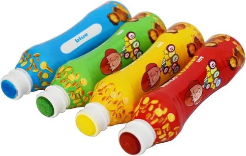 Vista 6 de Yuanhe Marcadores de Bingo - Marcadores de puntos de 85 g Dotted Bingo Dabbers/Dobbers para suministros de arte, Juego de 24 (12 colores)