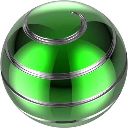 Vista 18 de Juguetes de Escritorio Cinéticos para la Ansiedad, Spinner Fidget de Ilusión Óptica de Cuerpo Completo de 1.77'', Set de Juguetes Giratorios Fidget