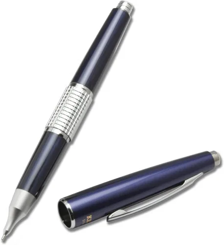 Vista 3 de Pentel Sharp Kerry Lápiz Automático, Tamaño de Mina 0.7mm, Cuerpo Azul, 1 Lápiz (P1037C)