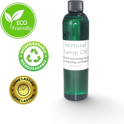 Vista 6 de Aceite de lámpara natural, aceite de lámpara biodegradable, aceite de lámpara ecológico, aceite de lámpara sin parafina, aceite de lámpara