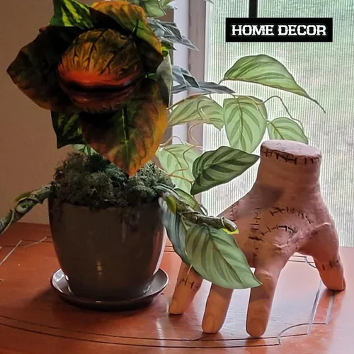 Vista 4 de Mano falsa de Halloween, mercancía de látex para disfraces, decoraciones de Halloween (1 mano)