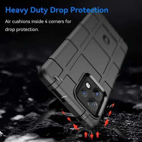 Vista 5 de Funda con clip para Motorola Edge Plus (2023), Nakedcellphone Special Ops Armor Funda protectora resistente y [trinquete giratorio] Funda de clip