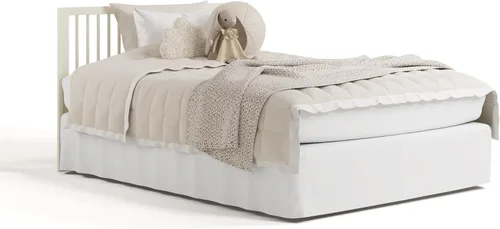 Vista 15 de Storkcraft Casablanca - Cuna convertible 5 en 1 con cajón, avena esmerilada