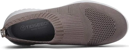 Vista 3 de LANCROP Zapatos de enfermera para mujer, zapatos deportivos para caminar, cómodos, ligeros, zapatos de entrenamiento