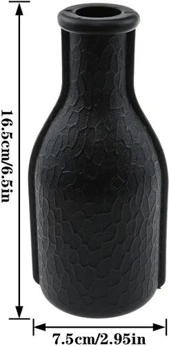 Vista 2 de AYLIFU -Billiard/Pool Plastic Tally Shaker, dados de plástico con 16 números, botella negra con guisantes/bolas