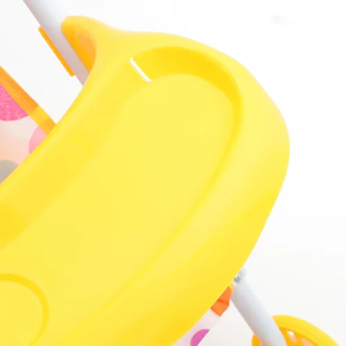 Vista 3 de MERRYHAPY Cochecito de muñeca compacto y ligero para juego de roles realista, accesorio fácil de transportar y almacenar cumpleaños Navidad