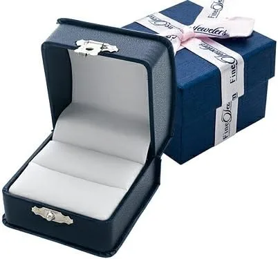 Vista 2 de FJC Finejewelers Solid 10k White Gold 7mm Heart Shaped Center Stone with White Topaz Earrings