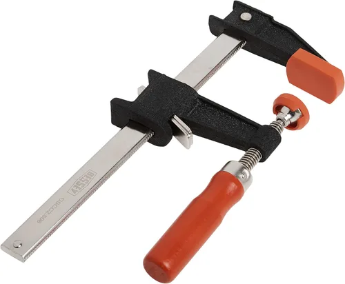 Vista 3 de Bessey GSCC2.506 - Abrazaderas de barra estilo embrague - 6 en 600 libras - Abrazaderas para carpintería con mango ergonómico, almohadillas que