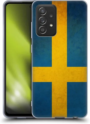 Vista 12 de Head Case Designs Australia Australian Vintage Flags - Funda de gel suave compatible con Galaxy A52 / A52s / 5G (2021)