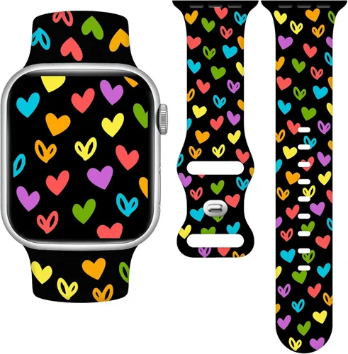 Vista 12 de Pride - Correa de reloj compatible con Apple Watch Series 11, 10, 9, 8, 7, 6, 5, 4, Ultra SE