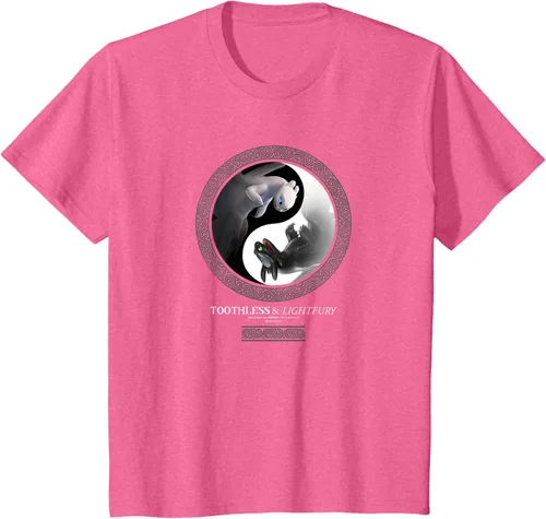 Vista 12 de Cómo entrenar a tu dragón 3 Yin Yang Dragon Camiseta