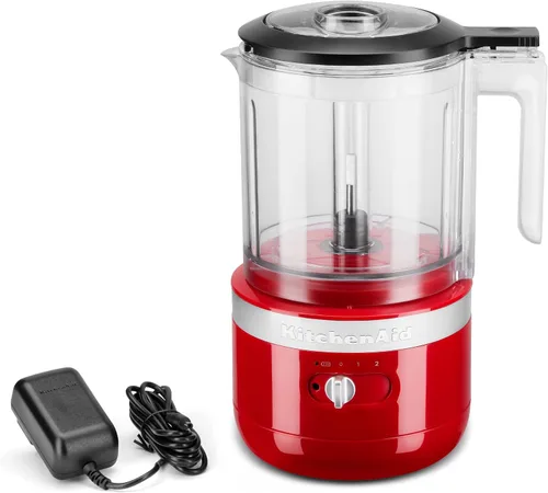 Vista 13 de KitchenAid Picador de alimentos inalámbrico KFCB519VB de 5 tazas, terciopelo azul Azul terciopelo