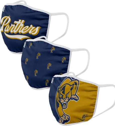 Vista 48 de FOCO - Cubrebocas universitario de la NCAA para adultos (unisex, 3 unidades)