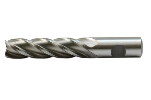 Vista 4 de Shars Fresadora de extremo de flauta de longitud extra larga HSS de 4 flautas HSS de 1 "x 1", longitud de flauta de 4 pulgadas 404-9531