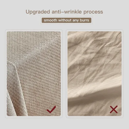 Vista 5 de BALCONY & FALCON Rectangle Table Cloth Waterproof Beige 47"x47