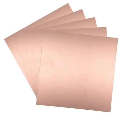 Vista 15 de Uxcell 5 piezas 70x50mm Placa de circuito PCB de doble cara con revestimiento de cobre laminado FR4 de 1mm de grosor para prototipos DIY