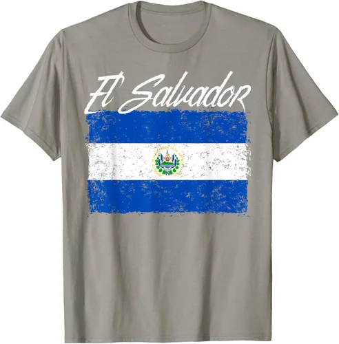 Vista 33 de Camiseta Salvadoreña Bandera El Salvador