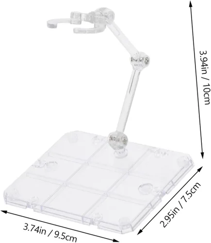 Vista 2 de iplusmile - Figura de acción con efecto de llama con accesorios de efectos especiales de fuego, base de soporte estable para modelo de bricolaje