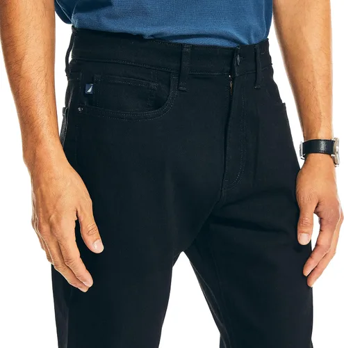 Vista 3 de Nautica Jeans rectos vintage para hombre, Gris