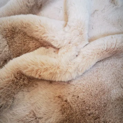 Vista 7 de Ghouse Alfombra ultrasuave de pelo sintético de conejo 2x3, alfombras lavables a máquina para dormitorio, alfombras esponjosas para sala de estar