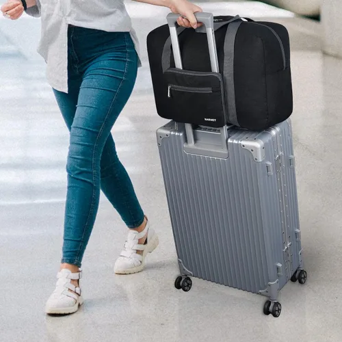 Vista 7 de For Spirit Airlines - Bolsa de viaje plegable para mujeres y niñas