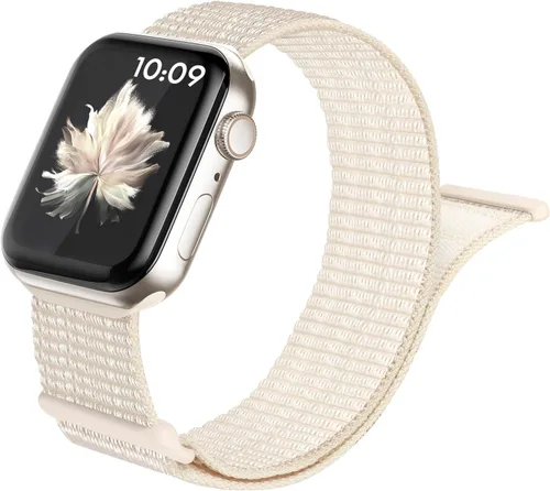 Vista 11 de Paquete de 15 correas deportivas de nailon compatibles con Apple Watch Band de 1.614 in 1.575 in 1.496 in 1.929 in 1.772 in 1.732 in 1.654 in