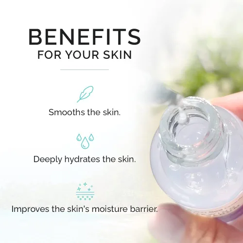 Vista 4 de Suero renovador para la piel con lavanda marina y bakuchiol, antienvejecimiento, reafirmante y suavizante, suero facial para líneas finas y arrugas