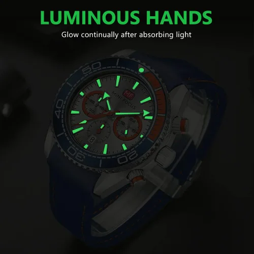 Vista 5 de AIMES Watch for Men Sport Military Waterproof Chronograph Mens Watches Analog Quartz Big Face Classic Stylish Fashion Casual Designer Business Work