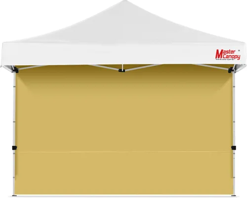 Vista 13 de MASTERCANOPY Toldo de 8x8 pies SunWall Toldo Instantáneo Pared Lateral para Toldos Emergentes Tiendas Gazebos, Protección UV Solo Pared Lateral Azul