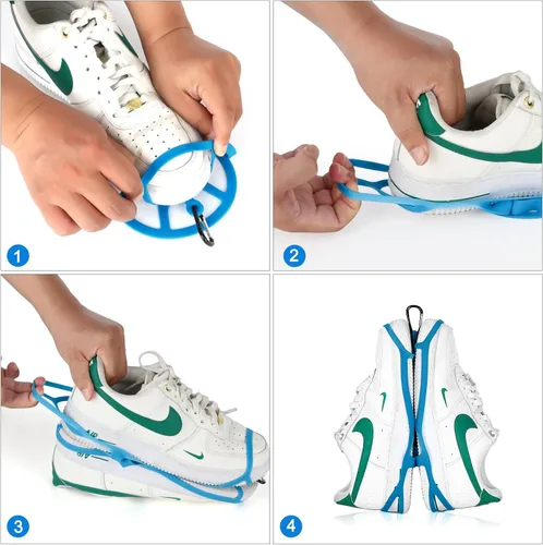 Vista 5 de 2 clips para calzado para deportes y viajes de escalada al aire libre, accesorio deportivo con clip para calzado, cuelga zapatos adicionales, botas