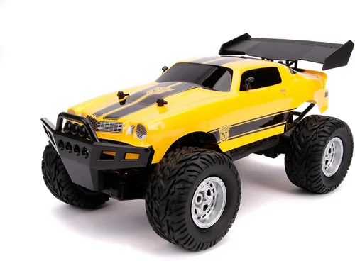 Vista 2 de Jada Toys Hollywood Rides 1:12 R/C - Transformers Camaro, Multi