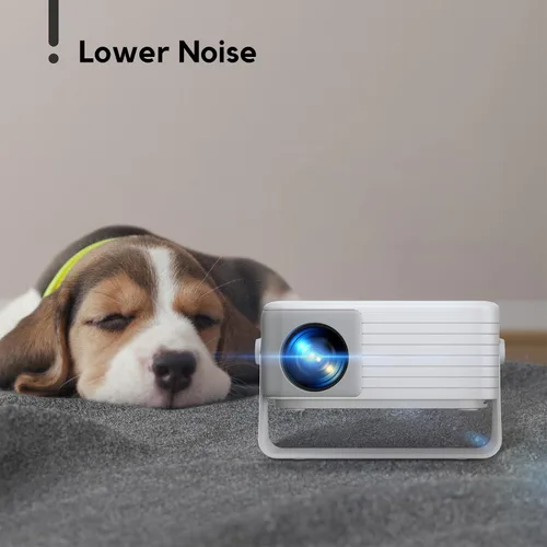 Vista 8 de Mini proyector con WiFi y Bluetooth, proyector actualizado AKIYO 2026 1080P