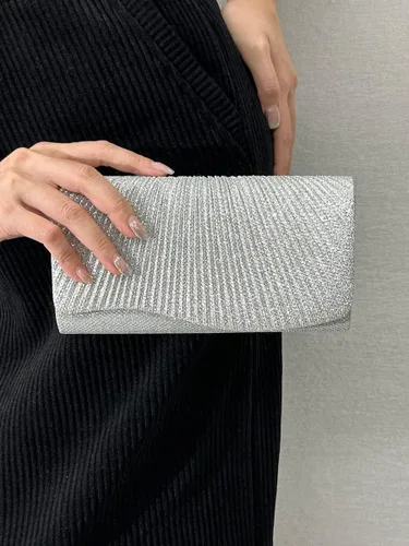 Vista 7 de AIJUN Clutch Purses for Women Sequin Envelope Evening Bag Party Prom Purse Bride Wedding Handbag with Chain