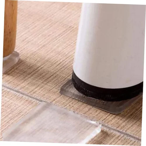 Vista 2 de 4 almohadillas de gel fijas, almohadillas de gel fijas, almohadillas de agarre adhesivas, alfombrilla transparente resistente a terremotos, gel