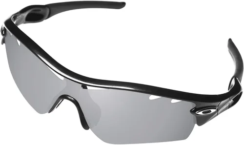 Vista 2 de BroLizard - Lente polarizada de repuesto para gafas de sol Oakley Radar Path ventiladas, plateado