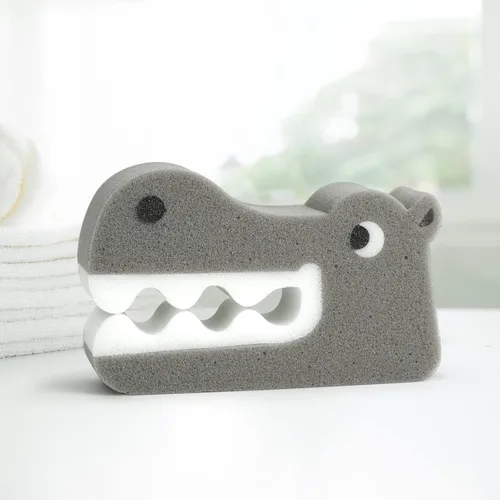 Vista 5 de Genuine Fred Mordedores de baño, esponja de baño para niños, hipopótamo