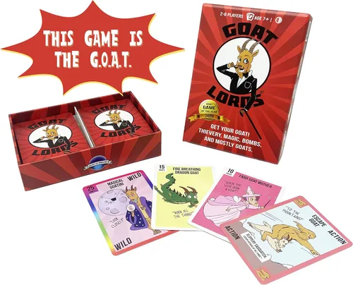 Vista 3 de Goat Lords - Los juegos de cartas más adictivos para familias, adolescentes, niños (niños y niñas) a partir de 7 años - Juegos de mesa familiares