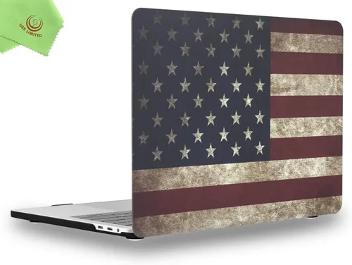 Vista 28 de UESWILL Estuche rígido mate suave compatible con MacBook Pro de 15 pulgadas con Touch Bar y USB-C de 2016-2019, modelo A1990 A1707, negro